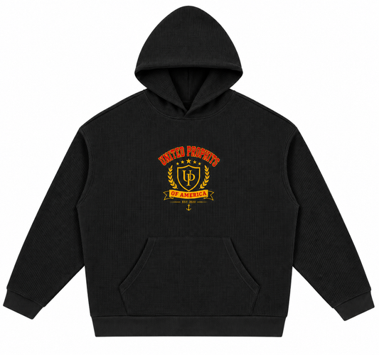 United Prophits of America Waffle Hoodie