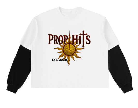 Seek Ye First Contrast Layered T-Shirt